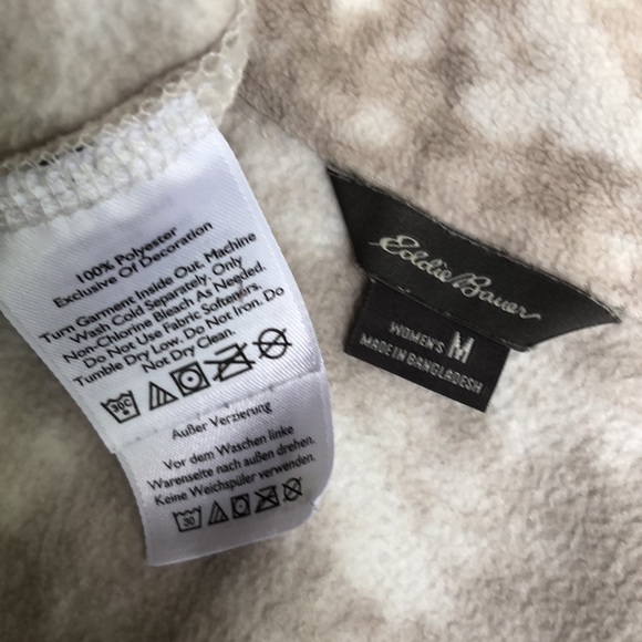 Eddie Bauer Women's 1/2-Zip Micro-fleece Size Medium - Picture 6 of 8